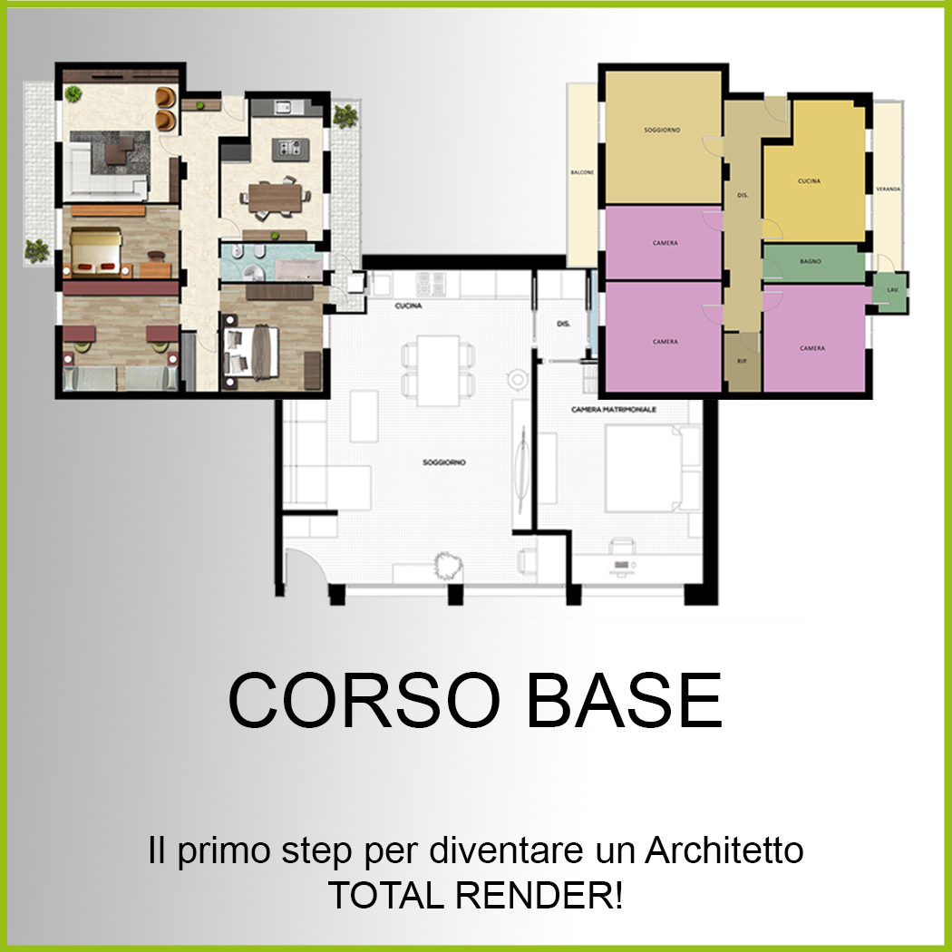 CORSO BASE PER ARCHITETTI TOTAL RENDER